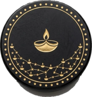Diwali festival medallion