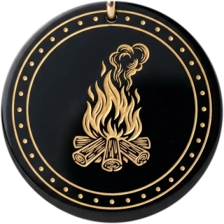 Holi festival medallion