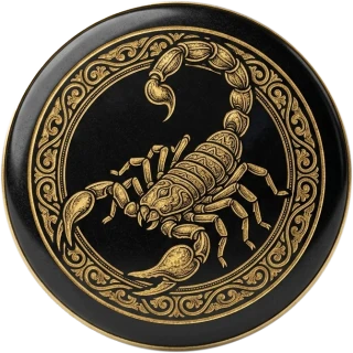 Vrishchika rashi medallion